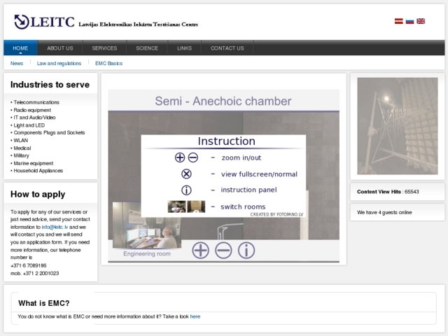 LEITC Latvijas elektronisko iekārtu testēšanas centrs, SIA